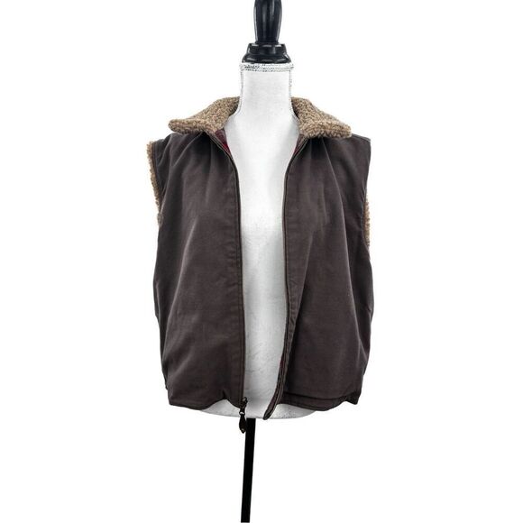 David brooks reversible plaid vest size XL - Picture 3 of 16